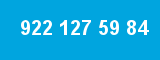 922 127 59 84
